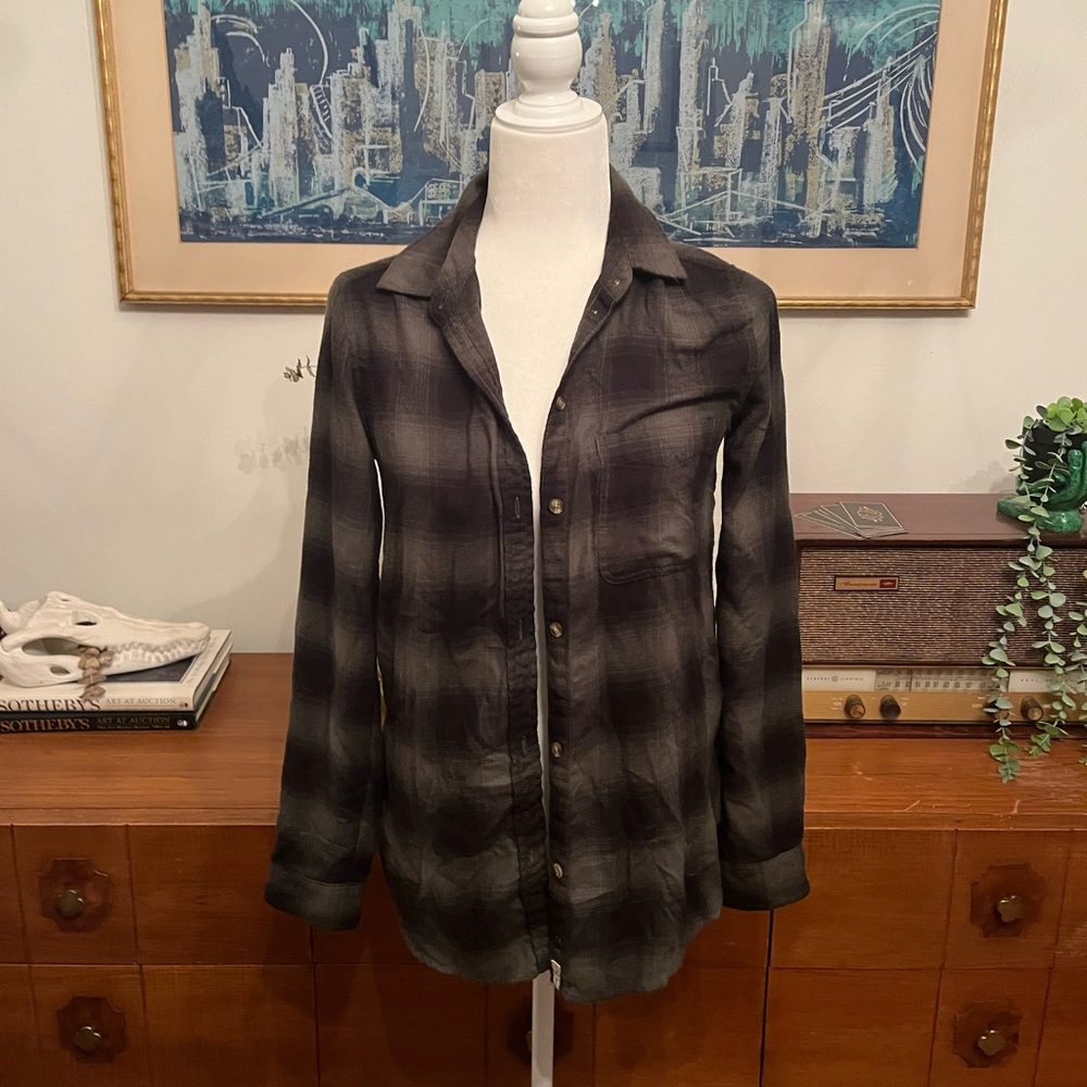 Army Green Flannel